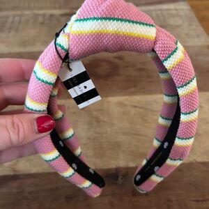 Striped Pink Women’s Headband